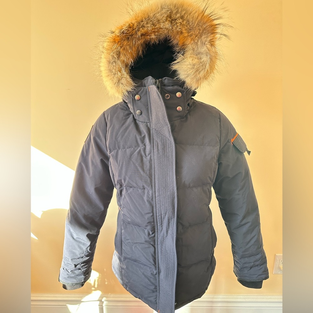 Outdoor Survival Canada Parka: Navy blue